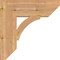 Ekena Millwork Thorton Slat Smooth Bracket, Western Red Cedar, 5 1/2"W x 20"D x 20"H BKT06X20X20THR06SWR - alternate 3